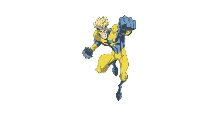 Comic Booster Gold HD Desktop Wallpaper | Background Image