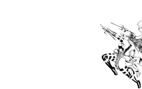 Elektra (Marvel Comics) Comic HD Desktop Wallpaper | Background Image