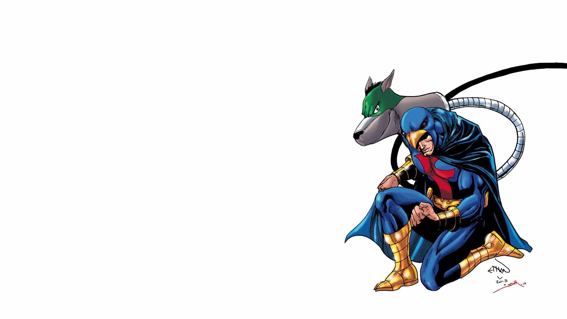 Comics Blue Falcon HD Wallpaper | Background Image