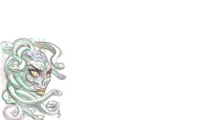 fantasy medusa HD Desktop Wallpaper | Background Image