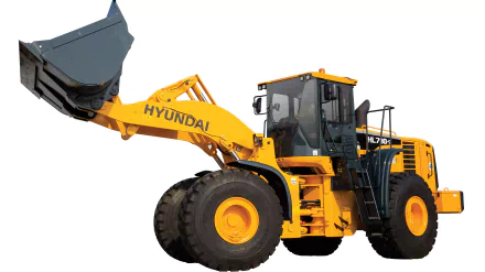 vehicle Hyundai wheel loader HD Desktop Wallpaper | Background Image