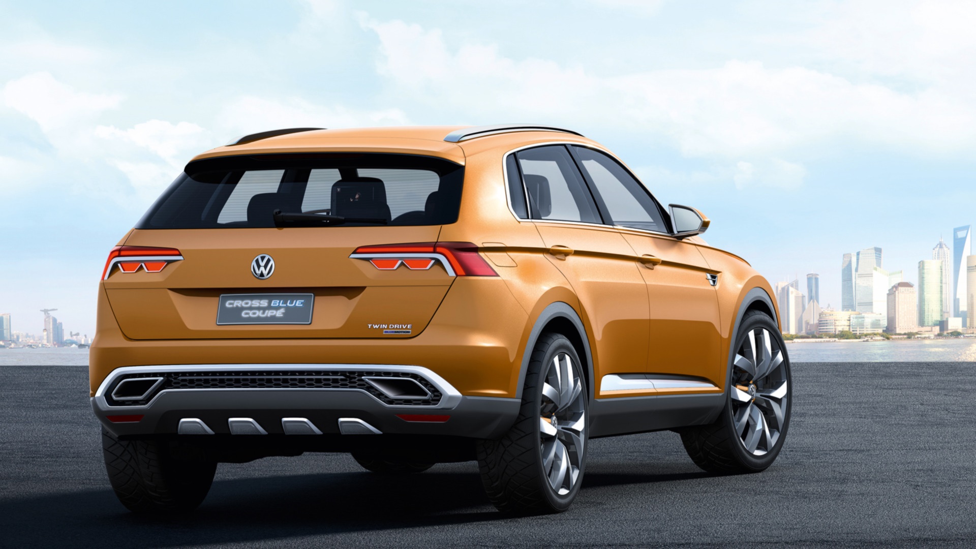 2013 Volkswagen CrossBlue Coupe Twin Drive Concept