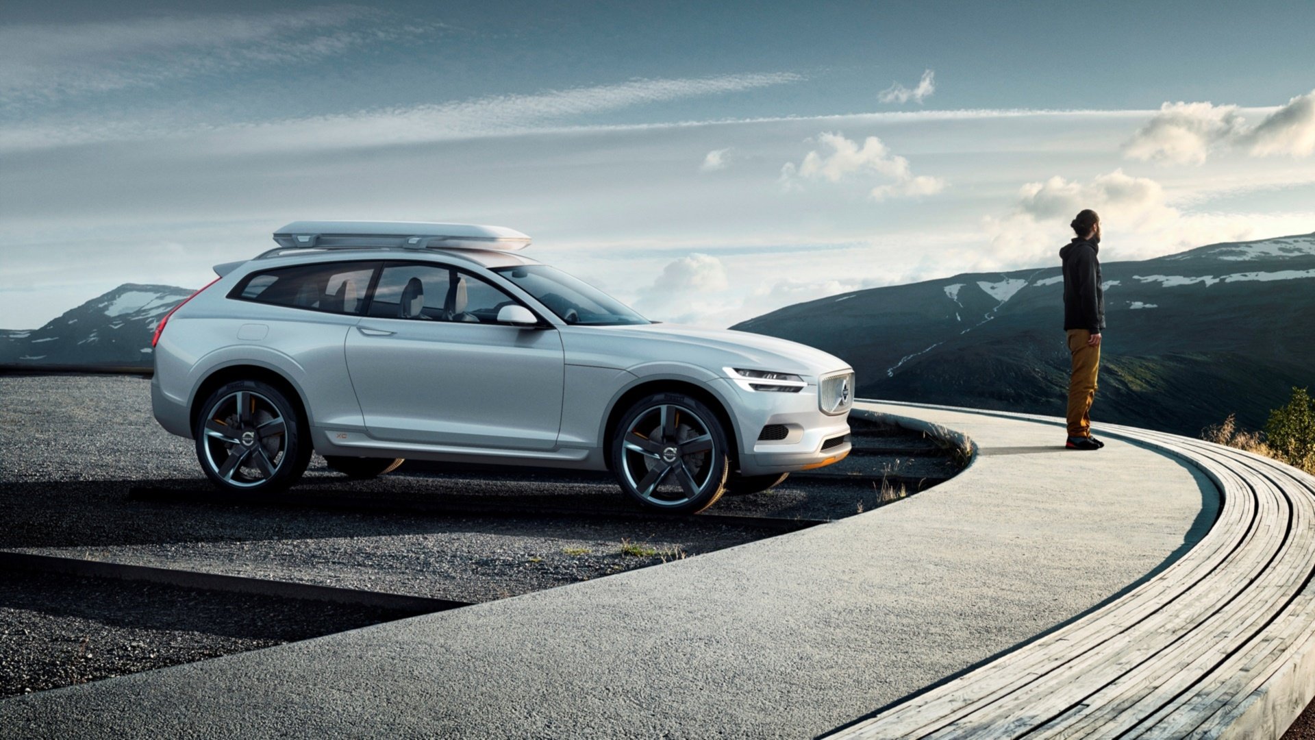 Download Vehicle Volvo Xc Coupe Concept HD Wallpaper