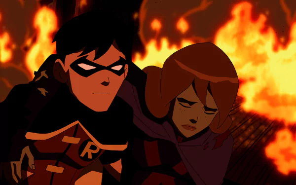 M'gann M'orzz Dick Grayson Miss Martian Robin (DC Comics) TV Show Young Justice HD Desktop Wallpaper | Background Image