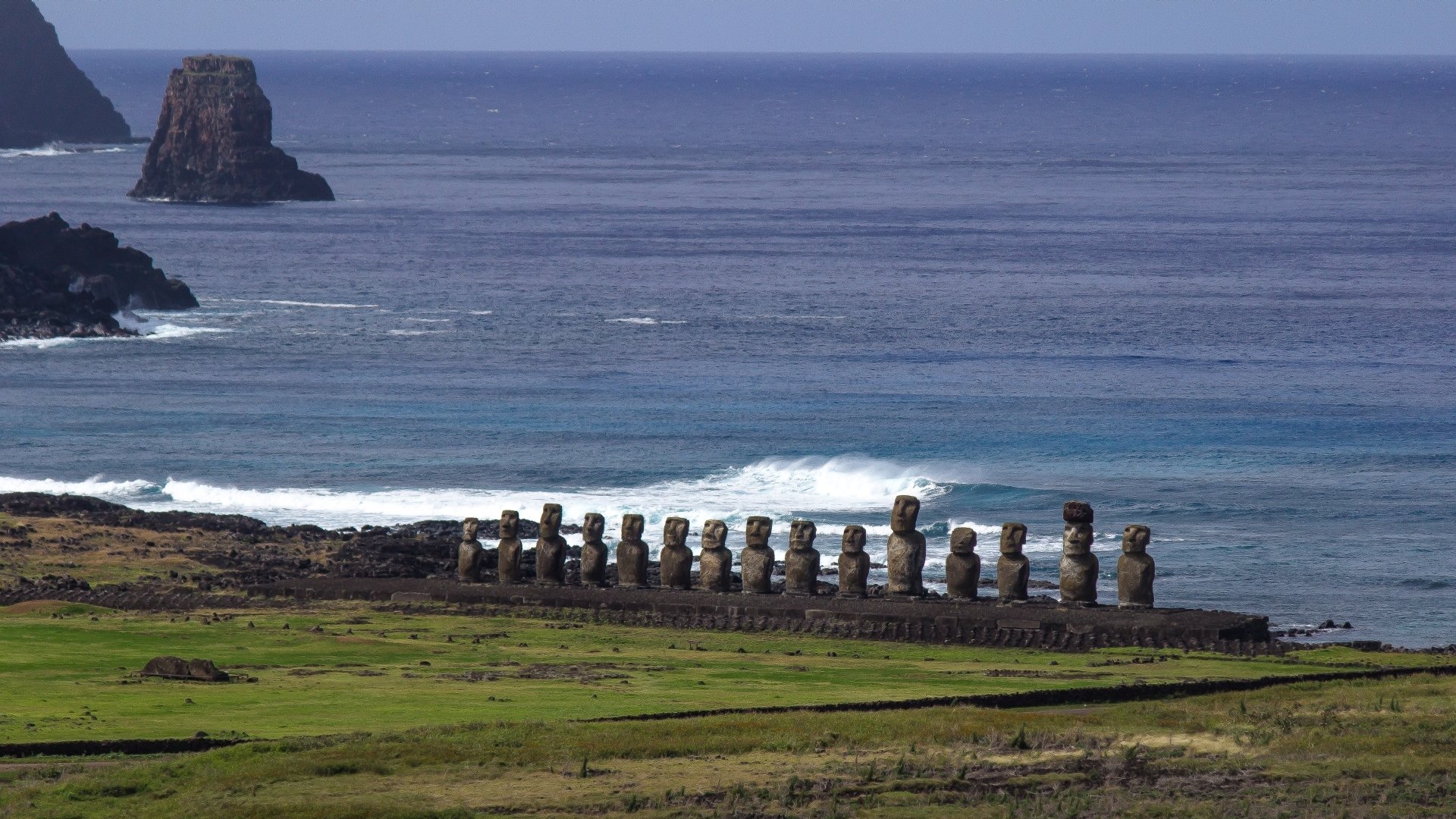 Download Man Made Ahu Tongariki HD Wallpaper