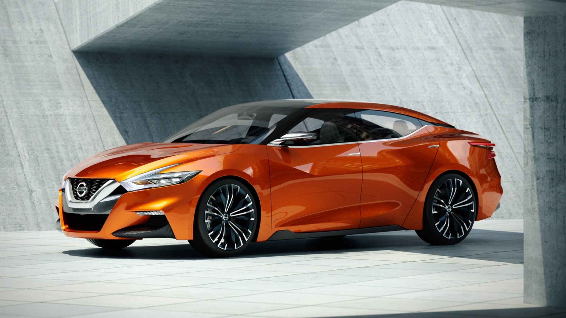 Download Vehicle 2014 Nissan Sport Sedan Concept HD Wallpaper