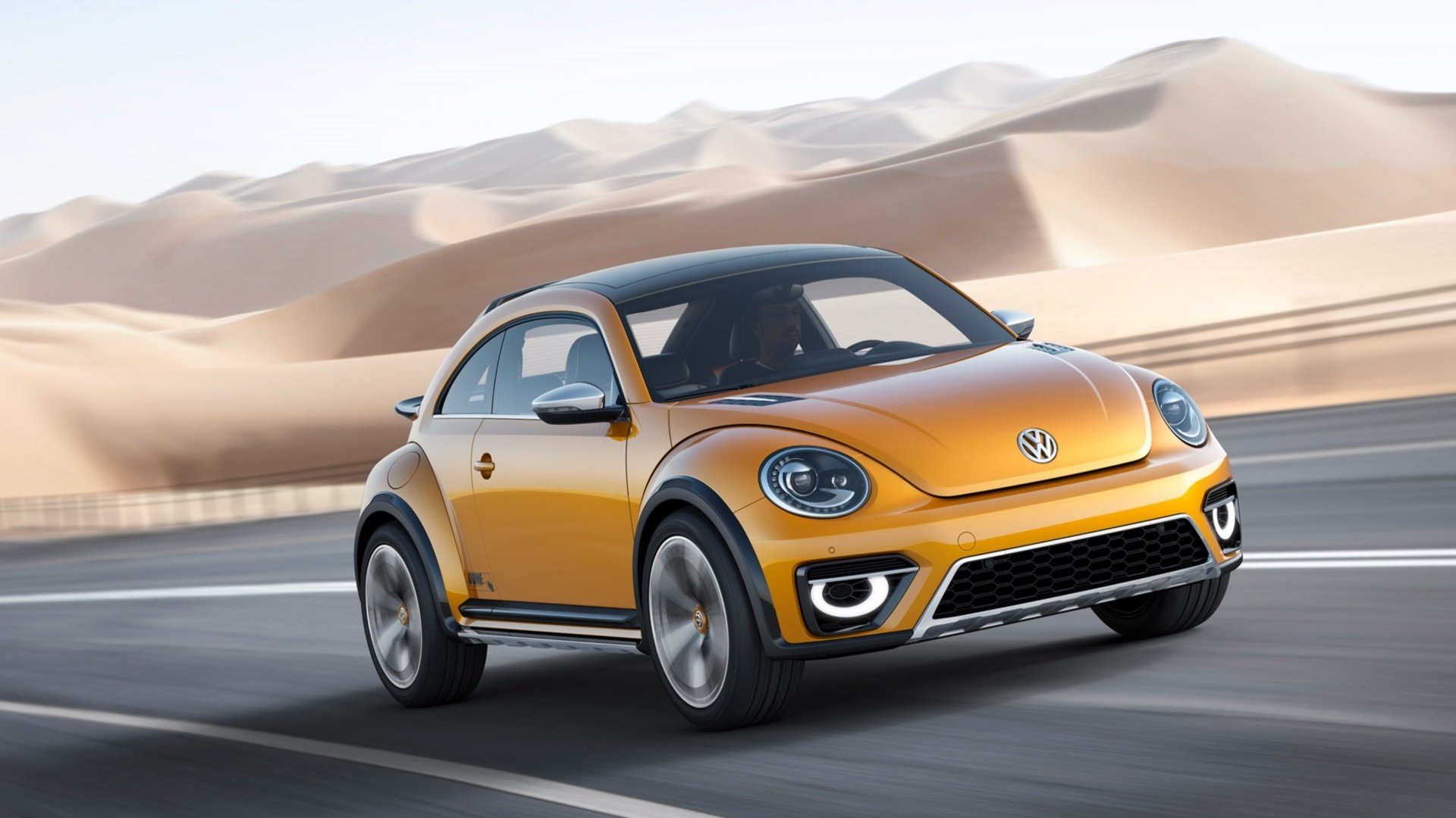 Download Vehicle 2014 Volkswagen Beetle Dune Concept HD Wallpaper