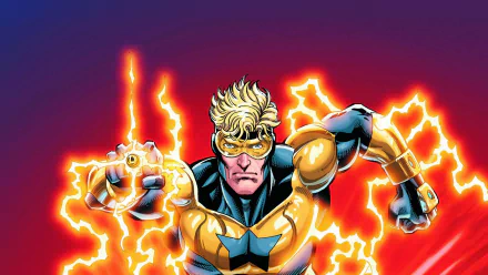 Comic Booster Gold HD Desktop Wallpaper | Background Image