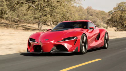 vehicle Toyota FT-1 HD Desktop Wallpaper | Background Image