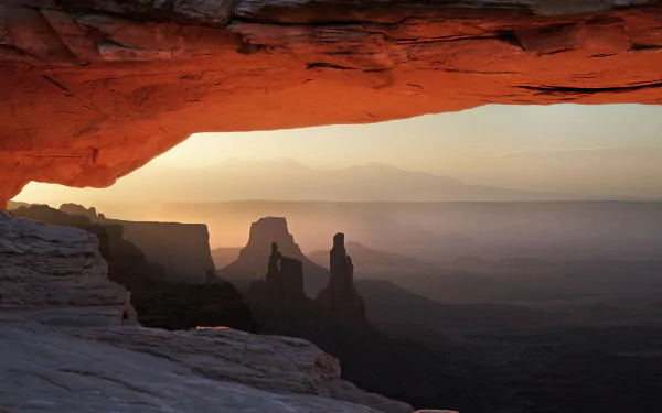 nature Mesa Arch HD Desktop Wallpaper | Background Image