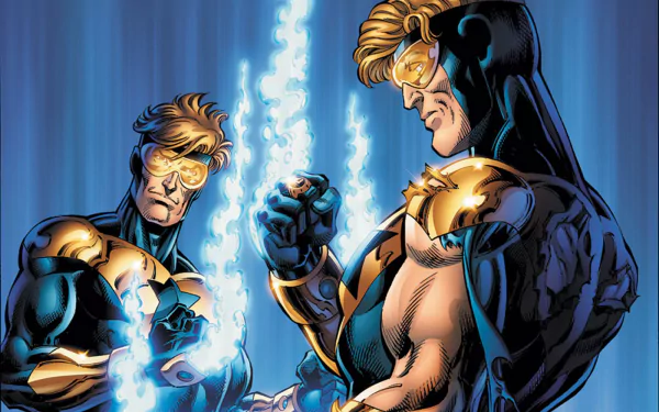 Comic Booster Gold HD Desktop Wallpaper | Background Image