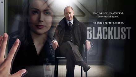 Elizabeth Keen Raymond Reddington James Spader TV Show The Blacklist HD Desktop Wallpaper | Background Image
