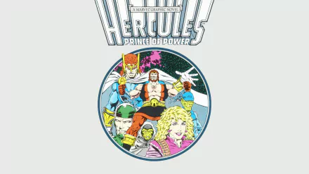 Comic Hercules HD Desktop Wallpaper | Background Image