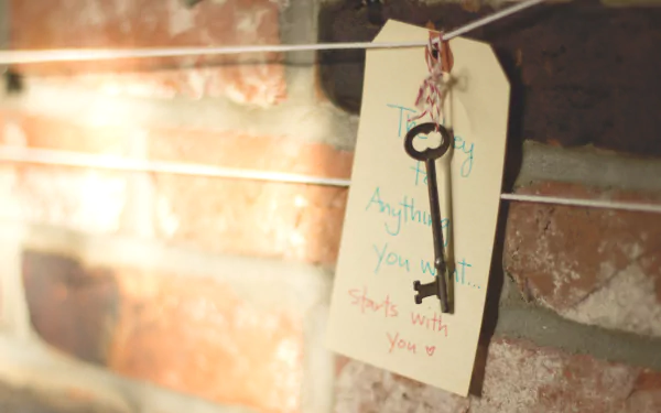  The key to anything