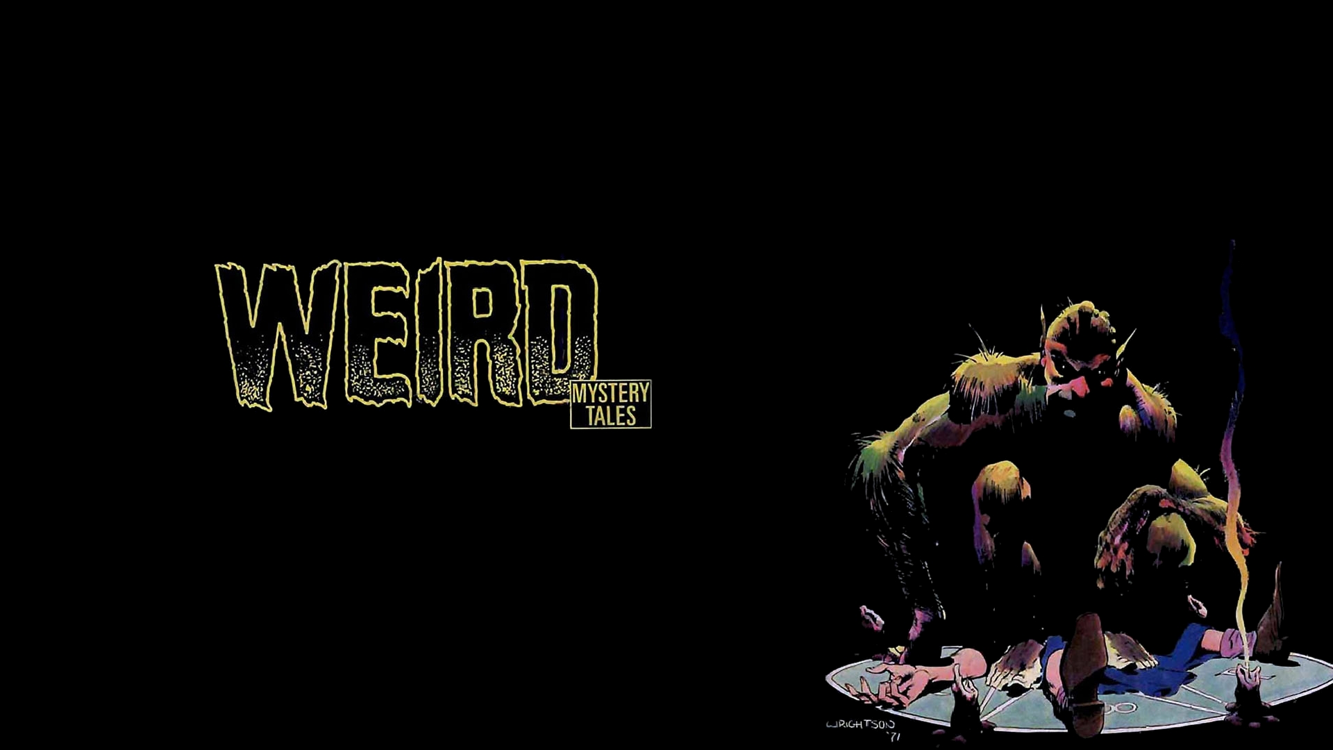 Comics Weird Mystery Tales HD Wallpaper | Background Image