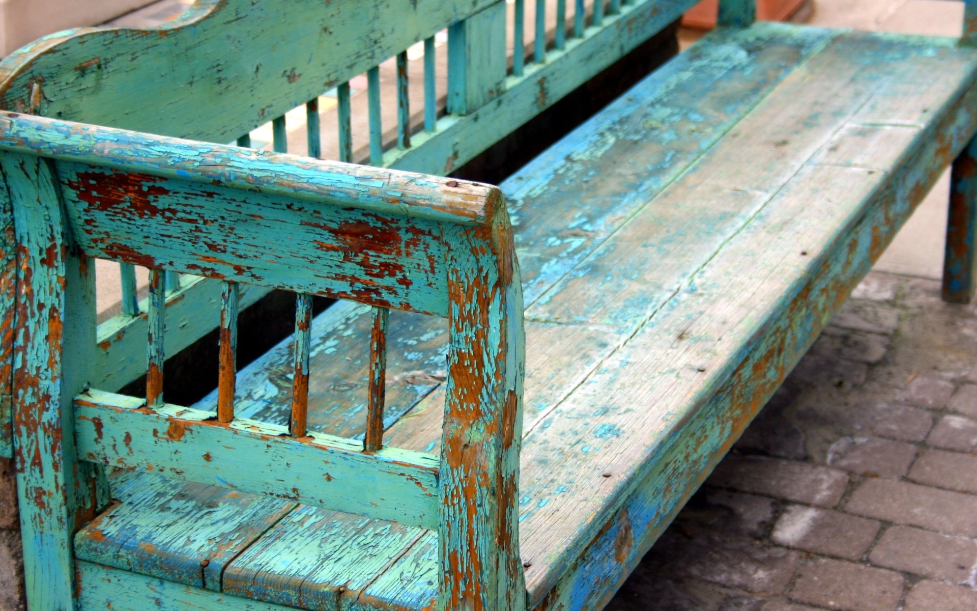 Man Made Bench HD Wallpaper