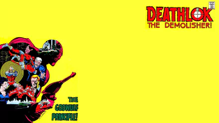 Comic Deathlok HD Desktop Wallpaper | Background Image
