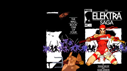 Elektra (Marvel Comics) Comic the elektra saga HD Desktop Wallpaper | Background Image