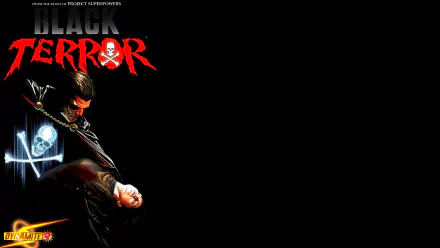 Comic Black Terror HD Desktop Wallpaper | Background Image