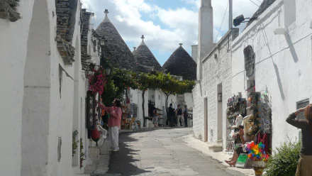 man made Alberobello HD Desktop Wallpaper | Background Image