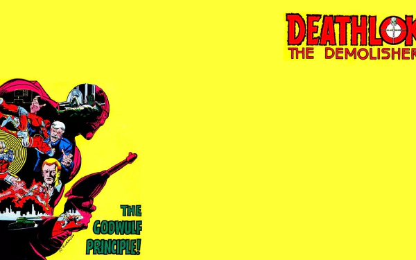 Comic Deathlok HD Desktop Wallpaper | Background Image
