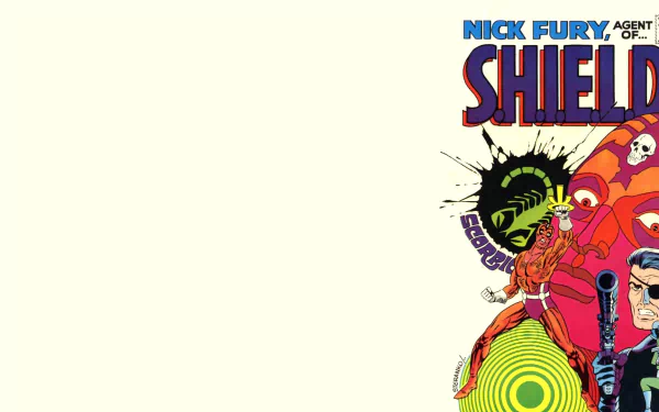 Nick Fury Comic nick fury, agent of S.H.I.E.L.D. HD Desktop Wallpaper | Background Image
