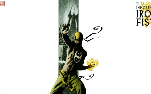 Danny Rand Iron Fist (Marvel Comics) Comic Iron Fist HD Desktop Wallpaper | Background Image