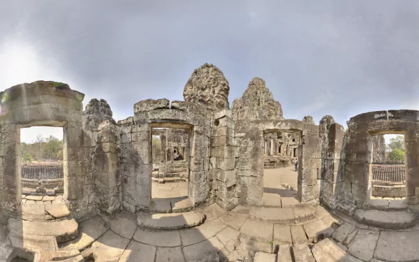 religious Angkor Thom HD Desktop Wallpaper | Background Image