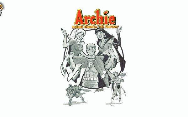 Comics Archie Archie Andrews Veronica Lodge Betty Cooper Jughead Jones Archie Comics HD Wallpaper | Background Image