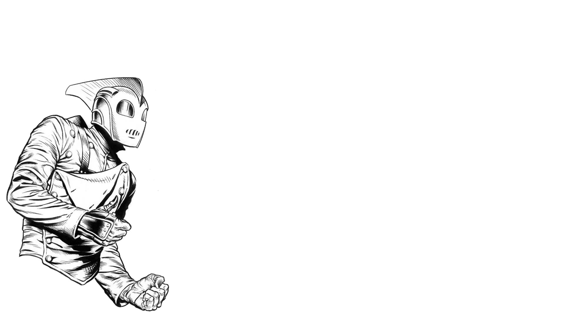 Download Comic Rocketeer HD Wallpaper