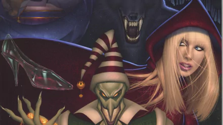 Comic Grimm Fairy Tales HD Desktop Wallpaper | Background Image