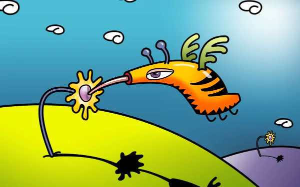 artistic Blurburger HD Desktop Wallpaper | Background Image