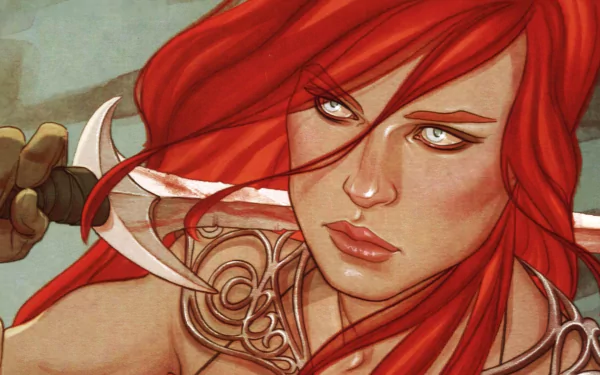 Comic Red Sonja HD Desktop Wallpaper | Background Image