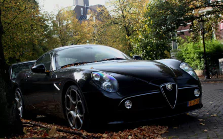 vehicle Alfa Romeo 8C Competizione HD Desktop Wallpaper | Background Image