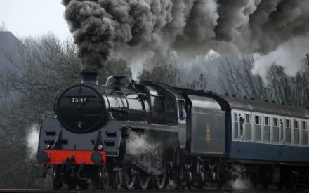 vehicle steam train HD Desktop Wallpaper | Background Image