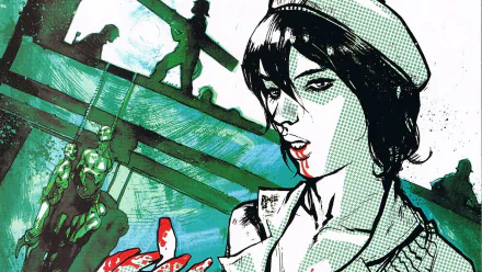 Comic American Vampire HD Desktop Wallpaper | Background Image