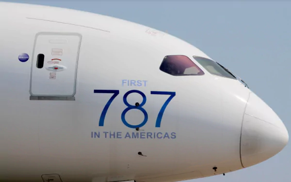  First Boeing 787 In The Americas