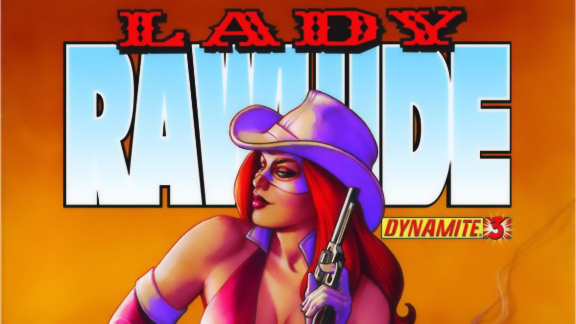 Download Comic Lady Rawhide HD Wallpaper