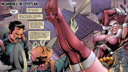 Comic lady rawhide HD Desktop Wallpaper | Background Image