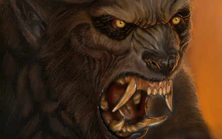 dark werewolf HD Desktop Wallpaper | Background Image