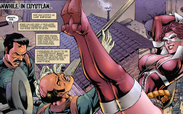 Comic lady rawhide HD Desktop Wallpaper | Background Image