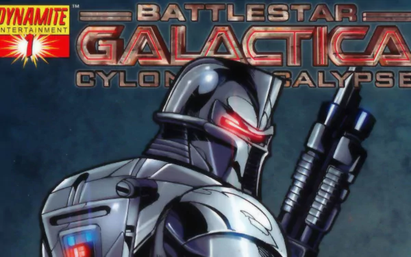 Cylon (Battlestar Galactica) Comic Battlestar Galactica HD Desktop Wallpaper | Background Image