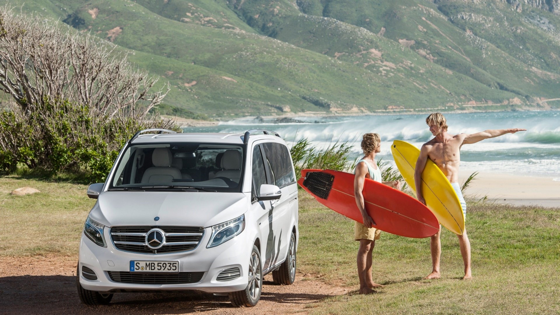 Download Vehicle Mercedes-Benz V-Class HD Wallpaper