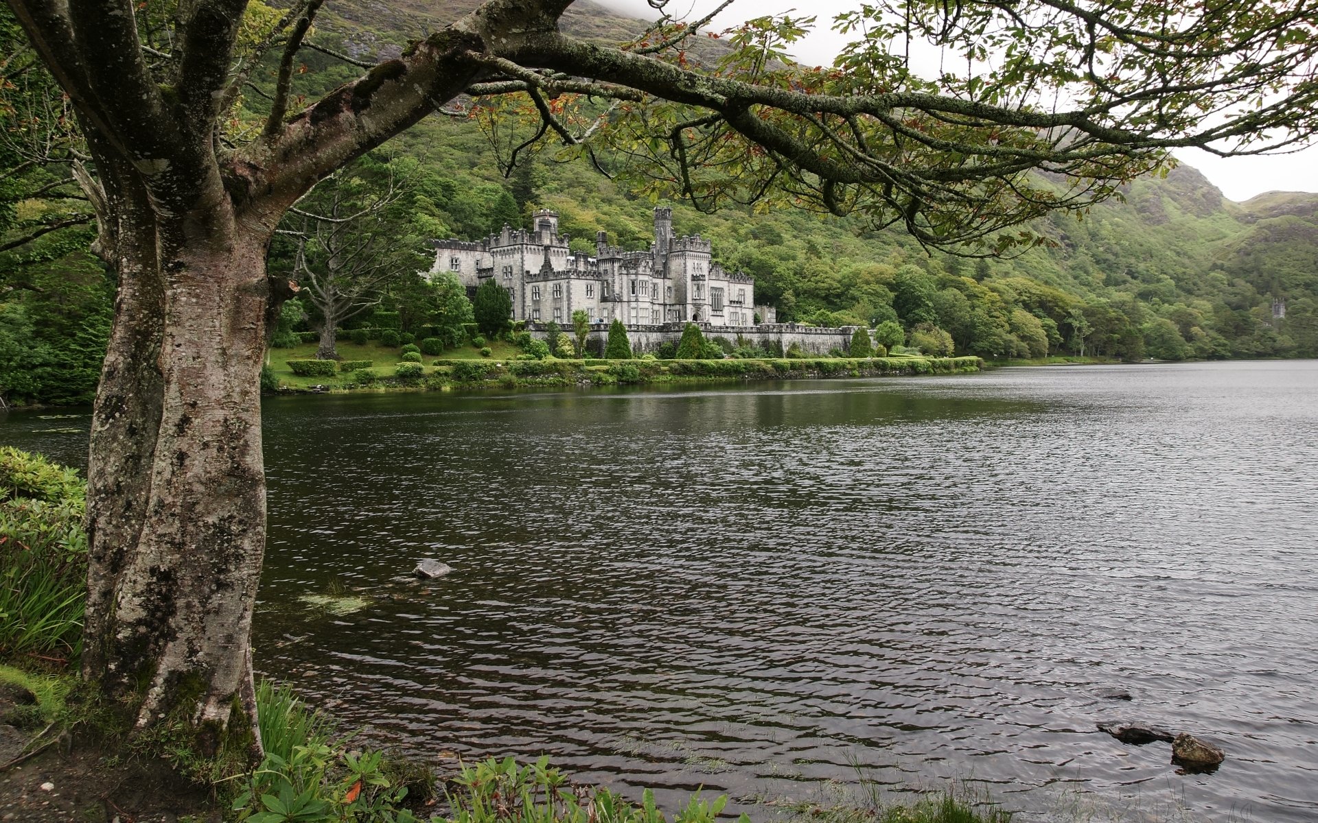 Download Religious Kylemore Abbey HD Wallpaper