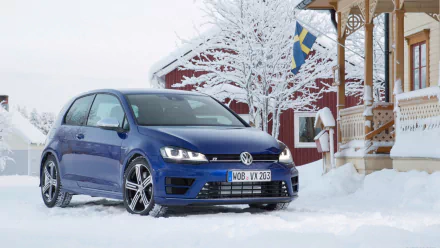 vehicle Volkswagen Golf R HD Desktop Wallpaper | Background Image