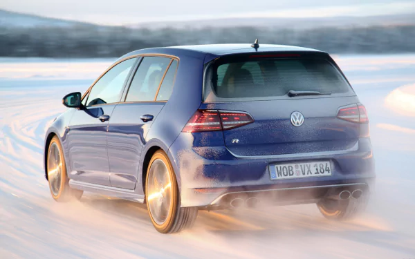 vehicle Volkswagen Golf R HD Desktop Wallpaper | Background Image