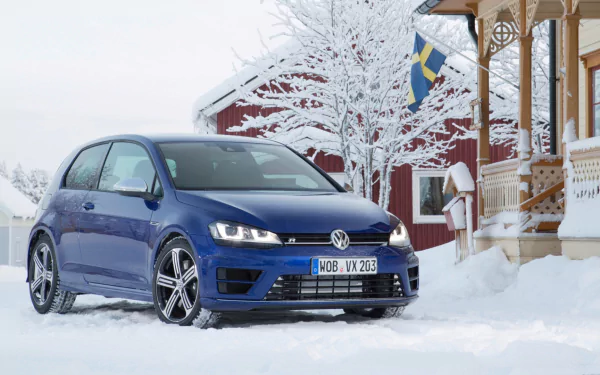 vehicle Volkswagen Golf R HD Desktop Wallpaper | Background Image