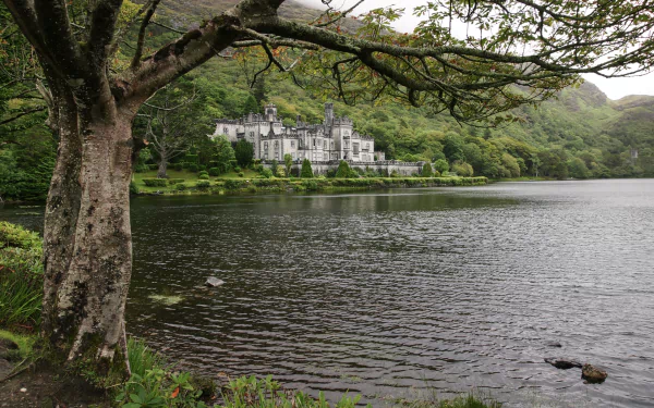 religious Kylemore Abbey HD Desktop Wallpaper | Background Image