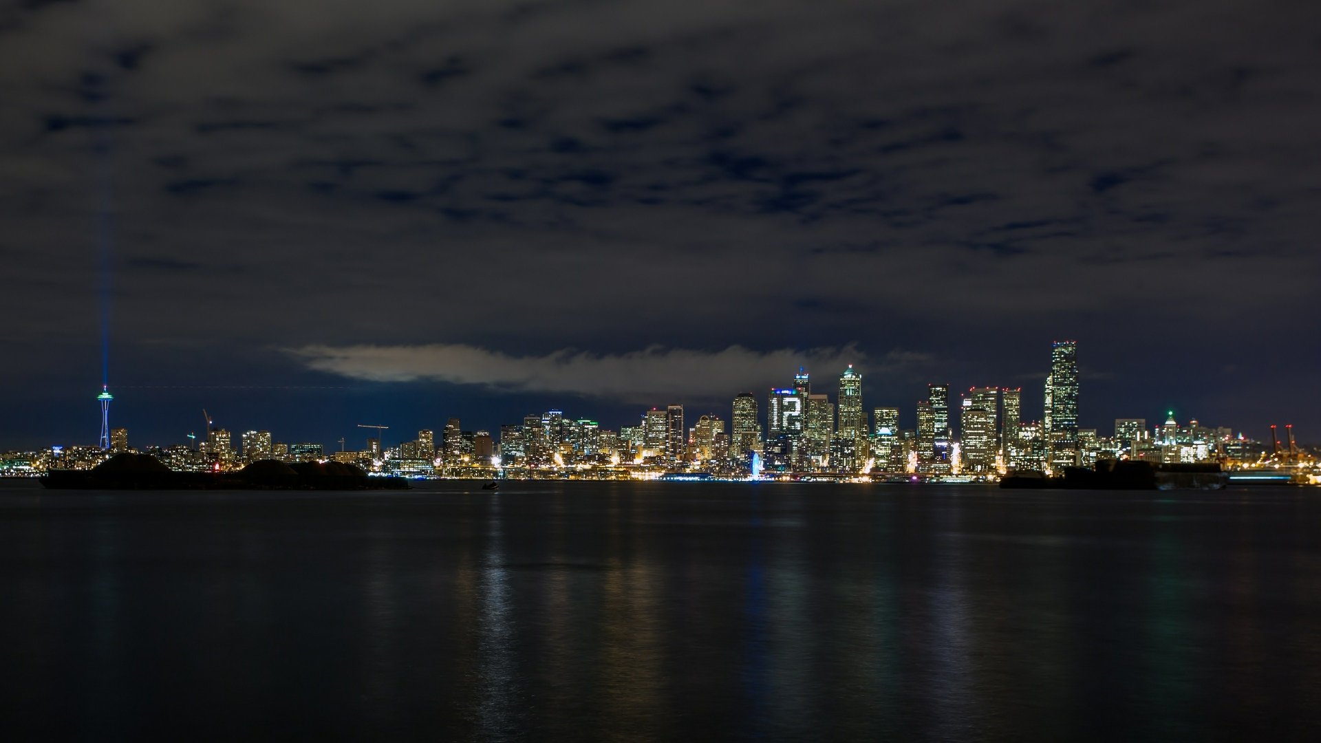 3840x2160 Skyline - Seattle, Washington Wallpaper Background Image. 