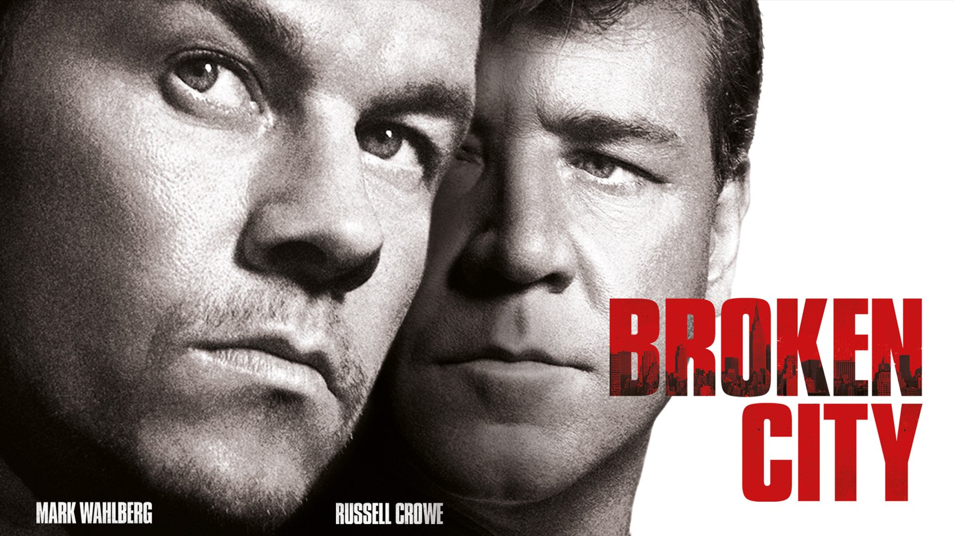Download Mayor Hostetler Russell Crowe Billy Taggart Mark Wahlberg Movie Broken City HD Wallpaper